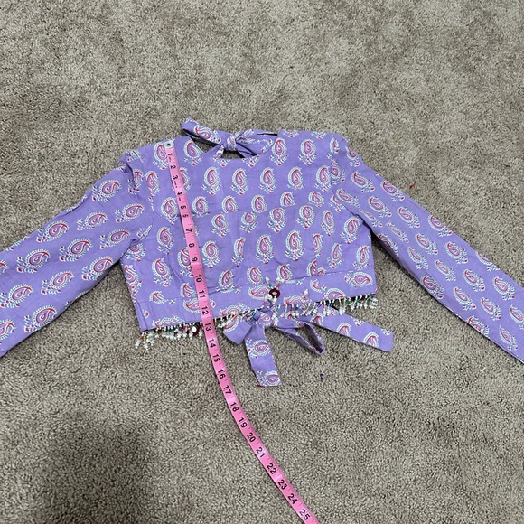 Annu’s Creation purple multicolor chaniya choli lehenga - Picture 12 of 17